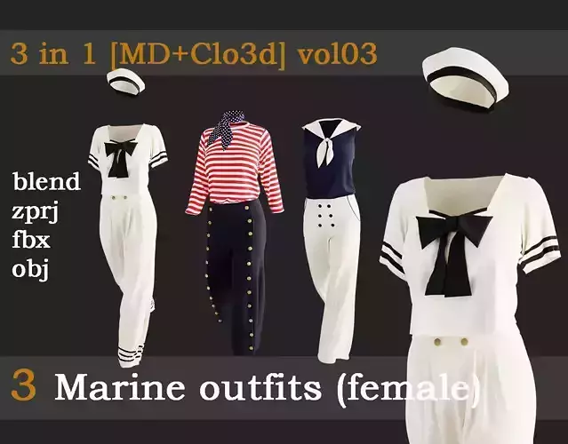 3 Marine outfits vol03