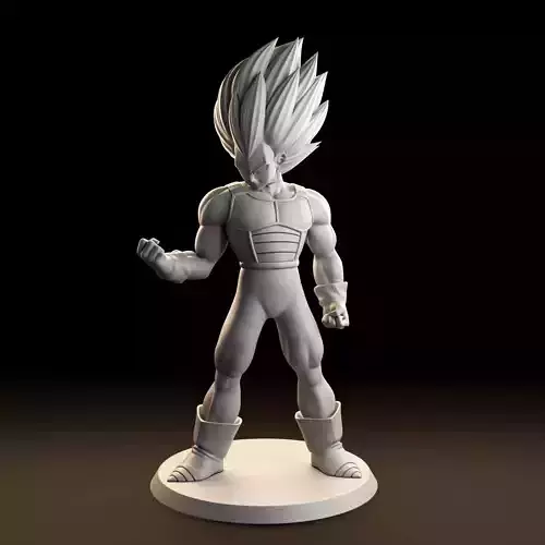 VEGETA SSJ3 3D print model