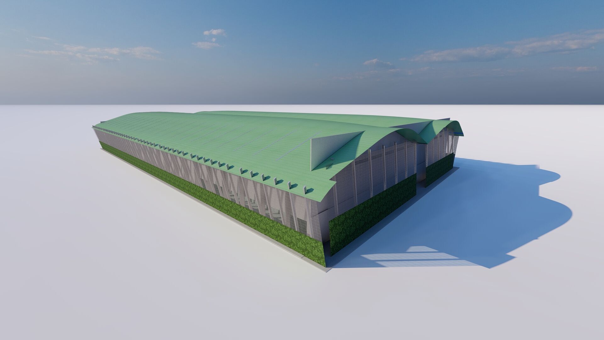 Warehouse-Warehouse Building  3D model_17