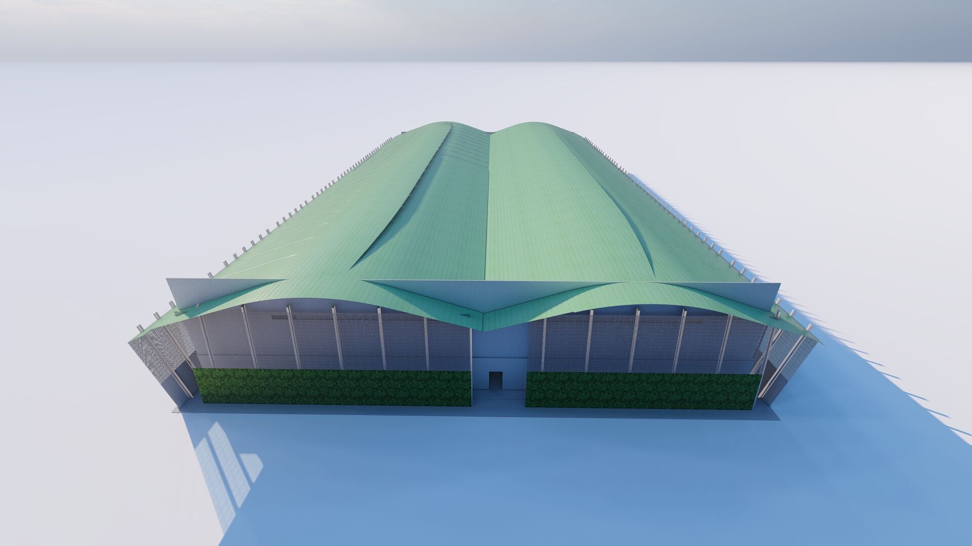 Warehouse-Warehouse Building  3D model_12