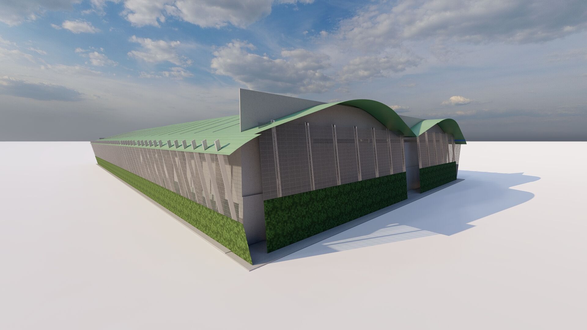 Warehouse-Warehouse Building  3D model_15