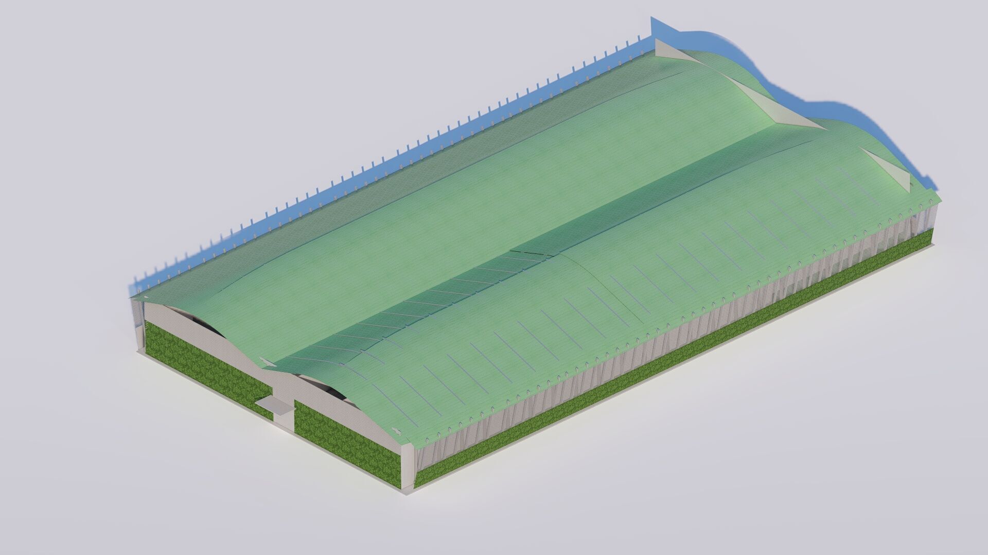 Warehouse-Warehouse Building  3D model_16