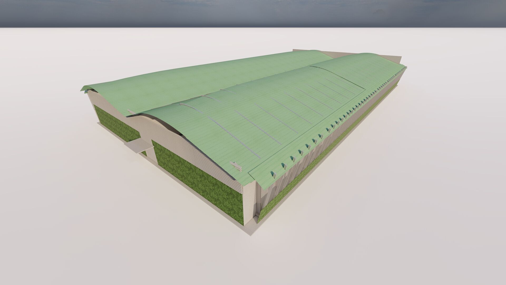 Warehouse-Warehouse Building  3D model_19