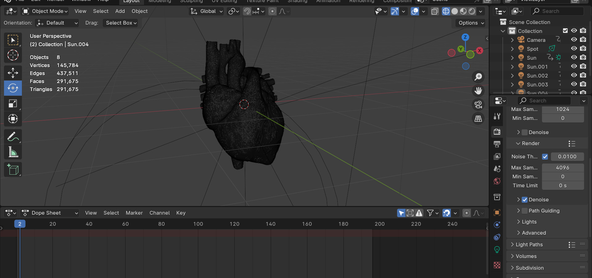 Human Heart 3D model_7