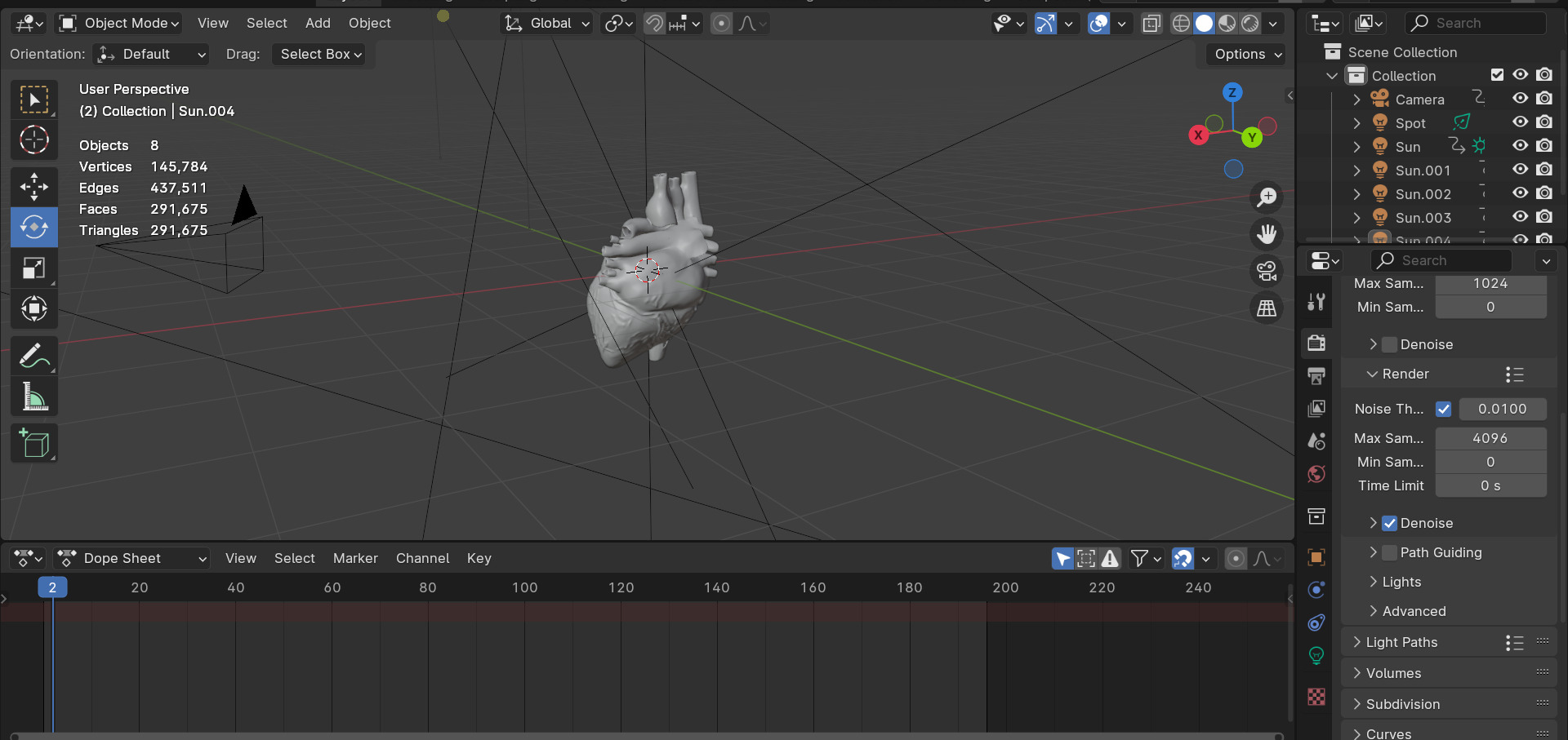Human Heart 3D model_6