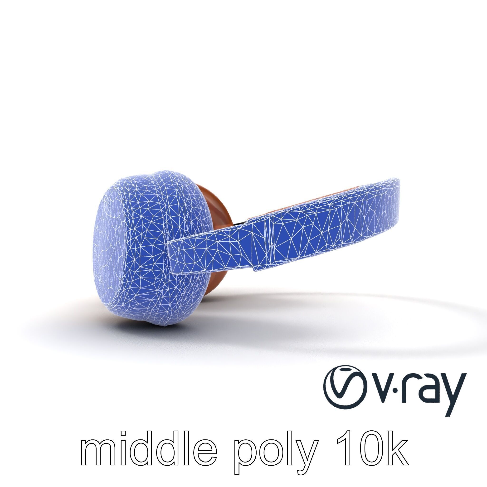 Contemporary Foldable Headphones model pack Low-poly 3D model_27