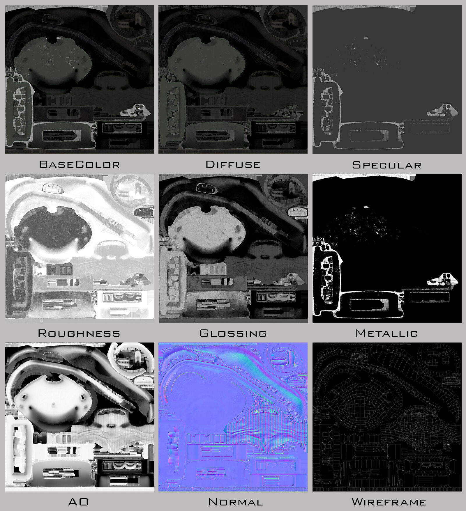 Modern Russian Soldier Low-poly 3D model_50