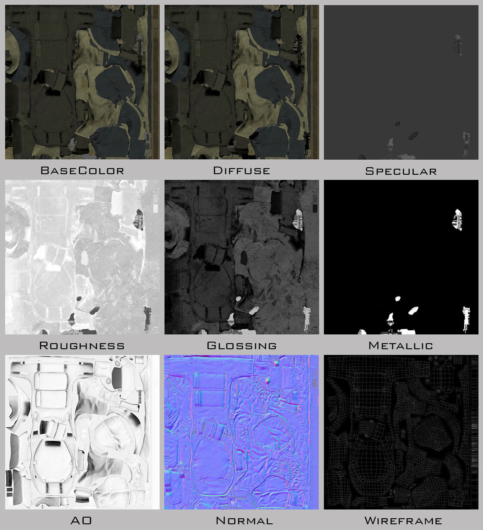 Modern Russian Soldier Low-poly 3D model_53