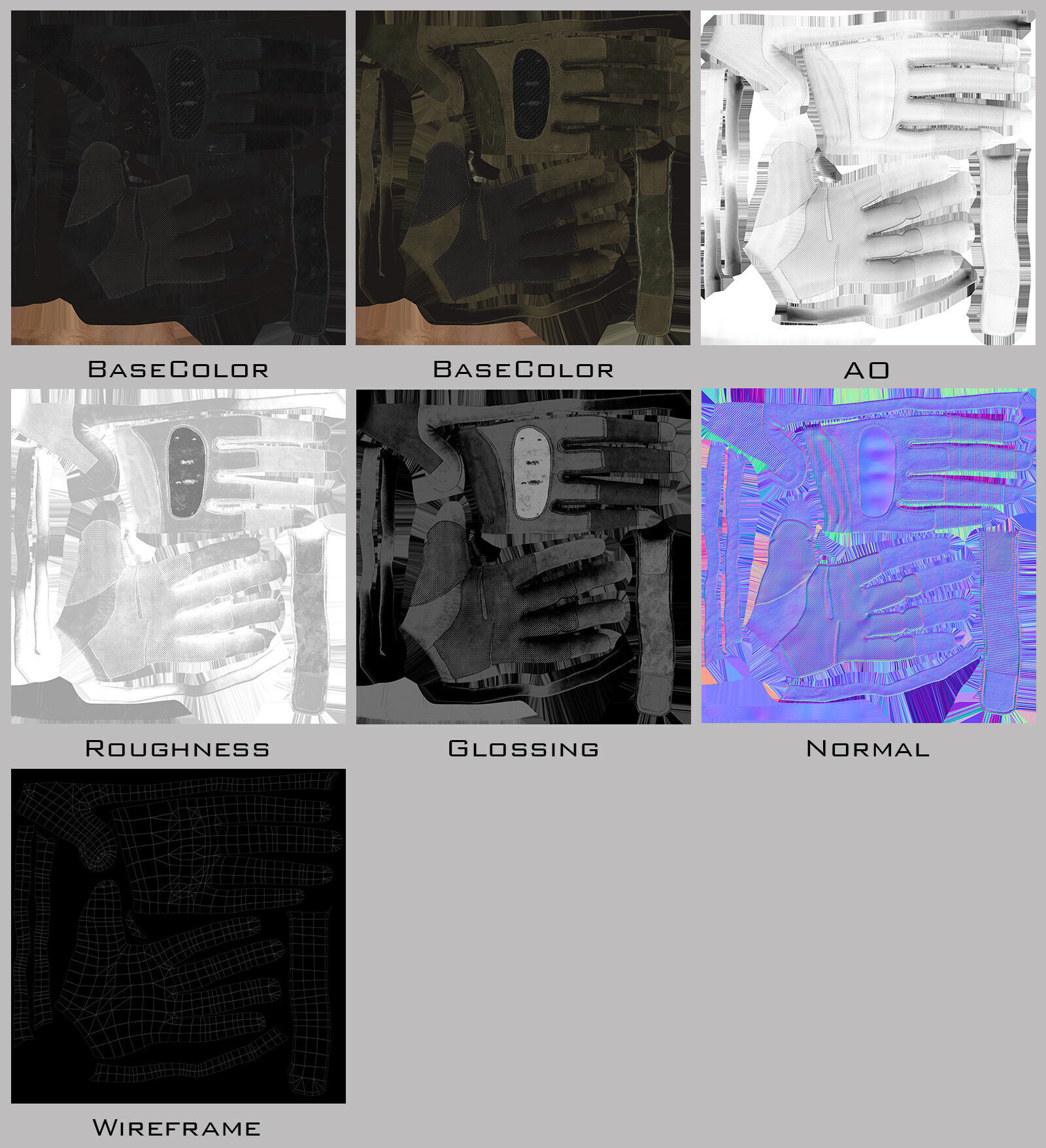 Modern Russian Soldier Low-poly 3D model_48