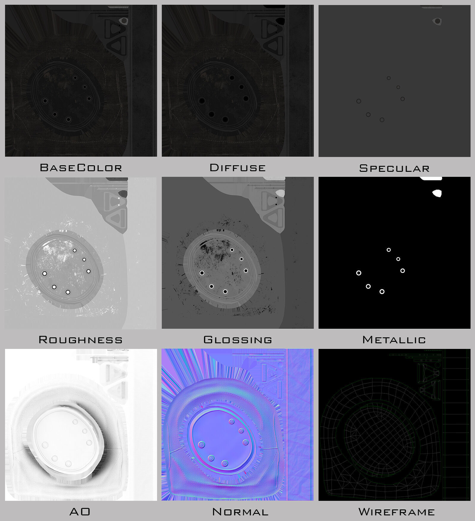 Modern Russian Soldier Low-poly 3D model_47