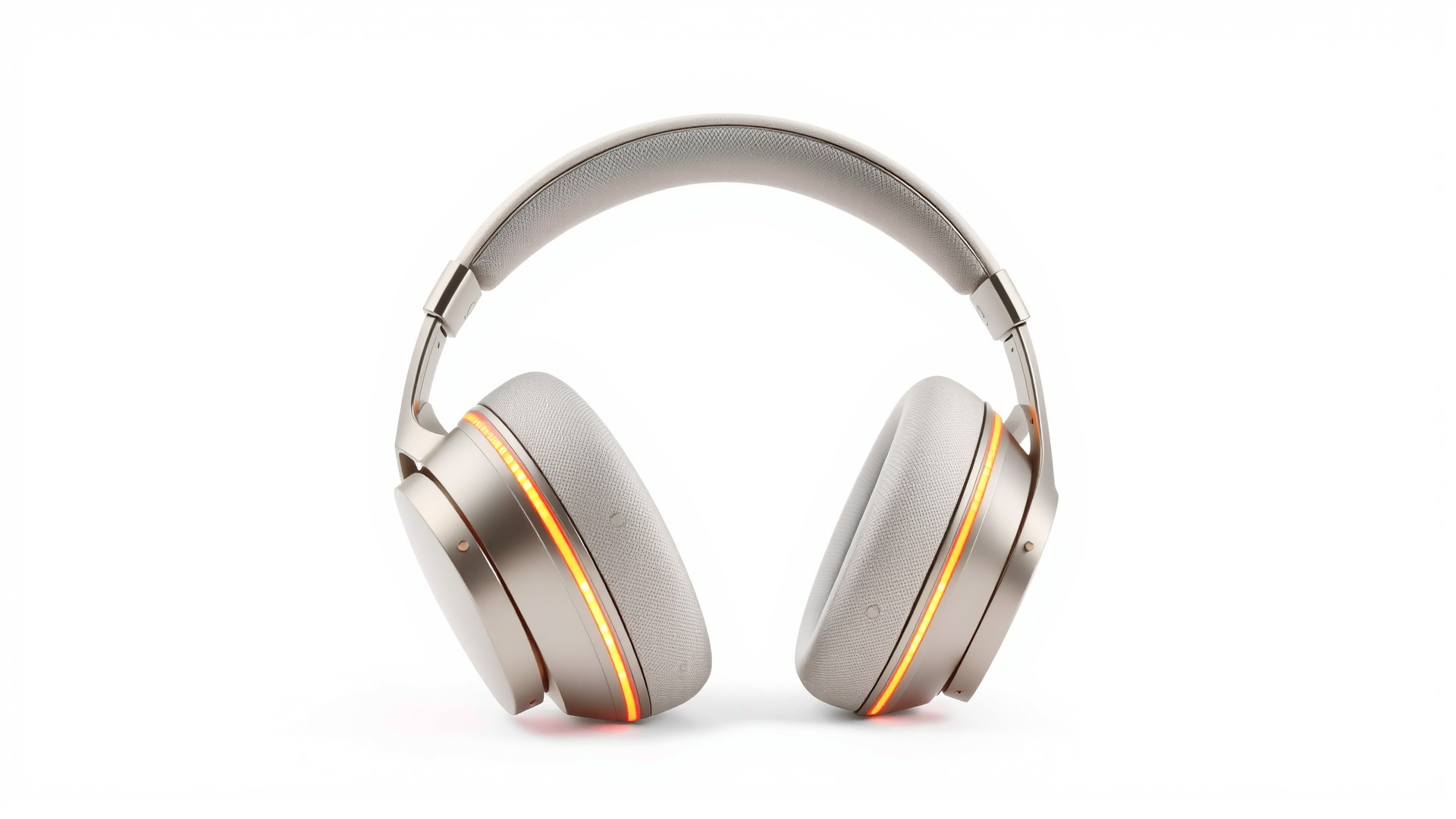 Futuristic Wireless Headphones with LED Accents model pack Low-poly 3D model_4