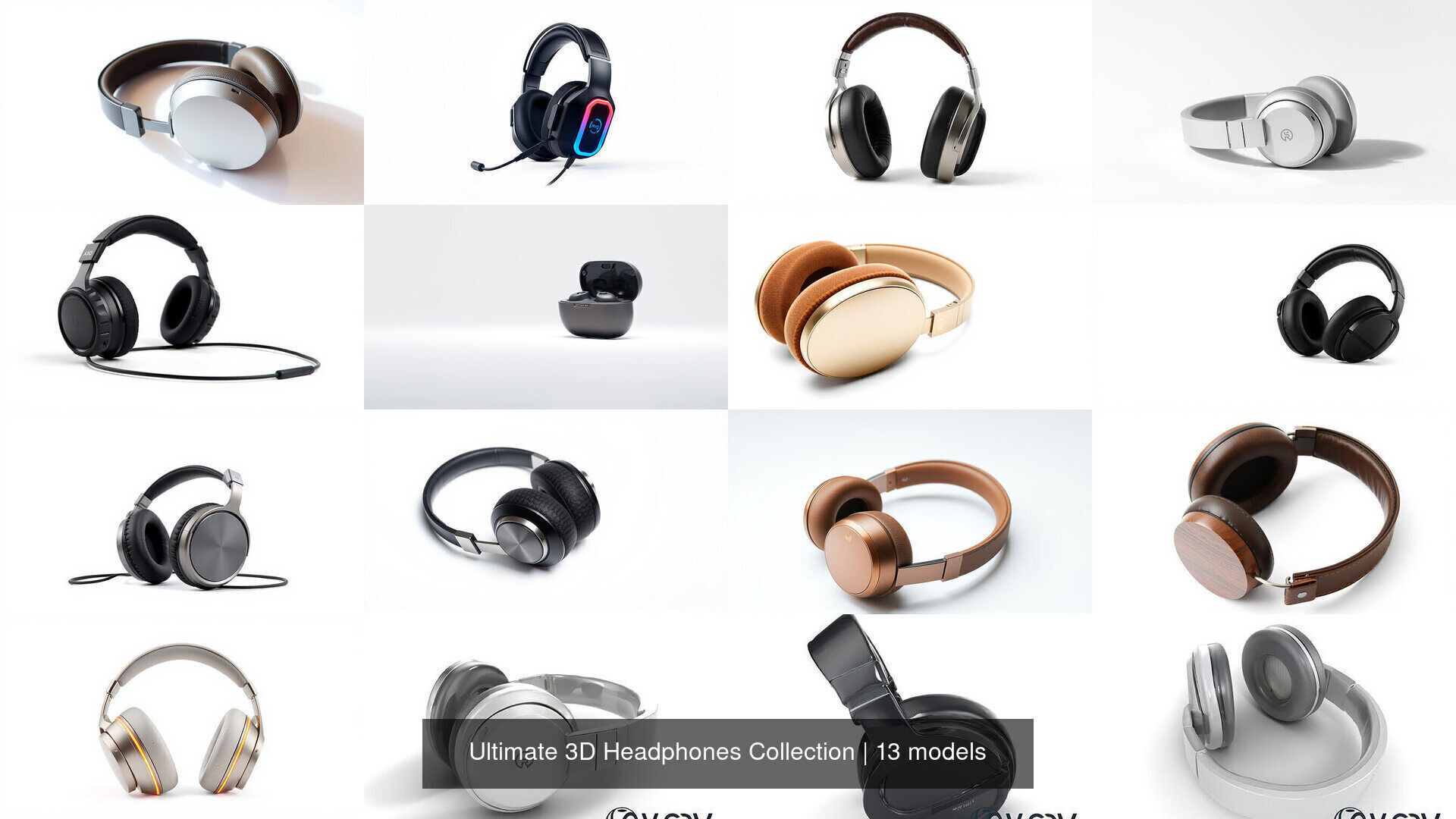 Ultimate 3D Headphones Collection _16