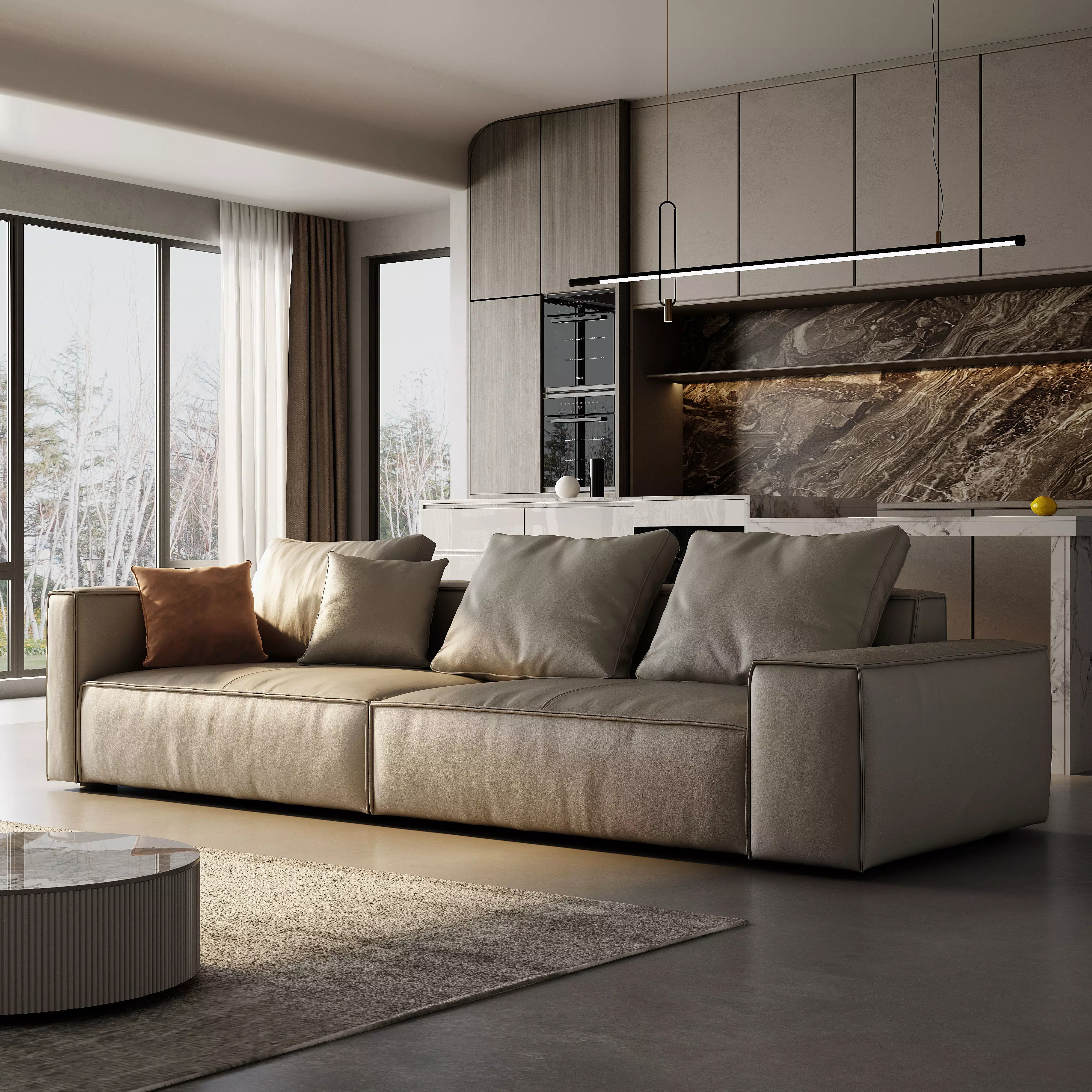 Parisian interior 3D model
