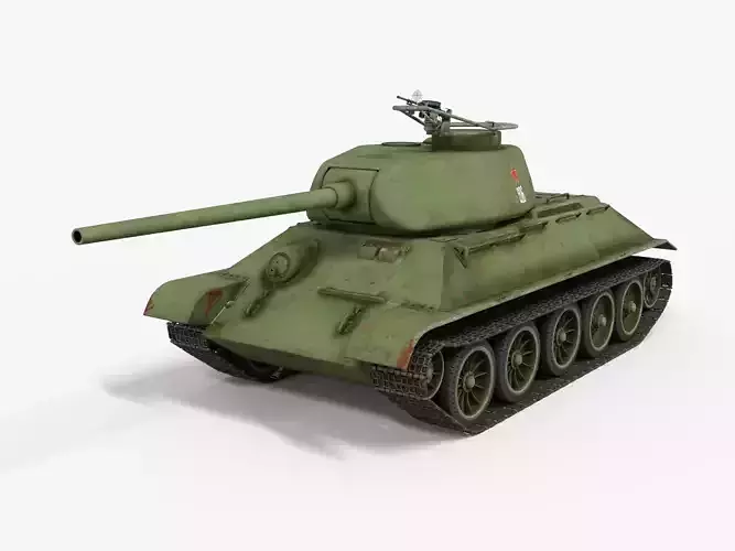 T-34 Medium WW2 Tank 