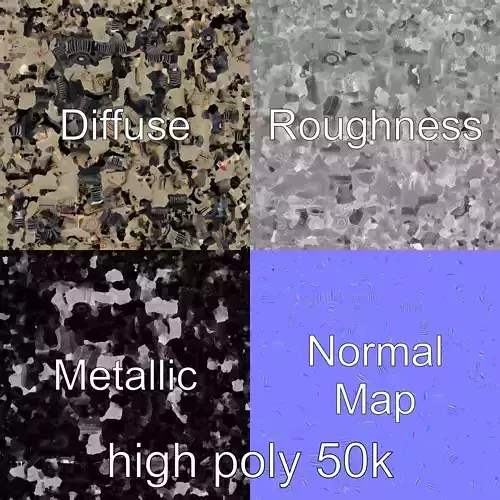 WWII Tank PzIIG Highdetail Modular Design model pack