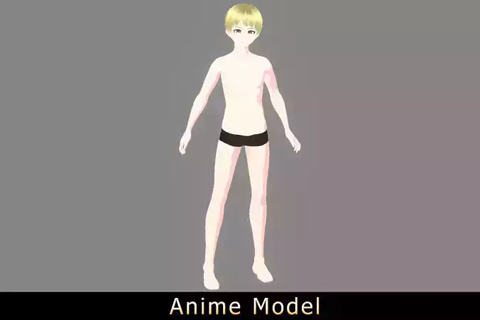 Anime Character - Basic Male