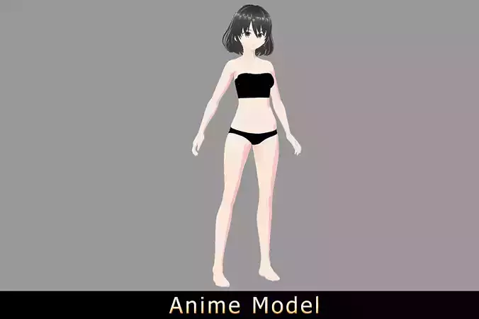 Anime Character - Basic Female