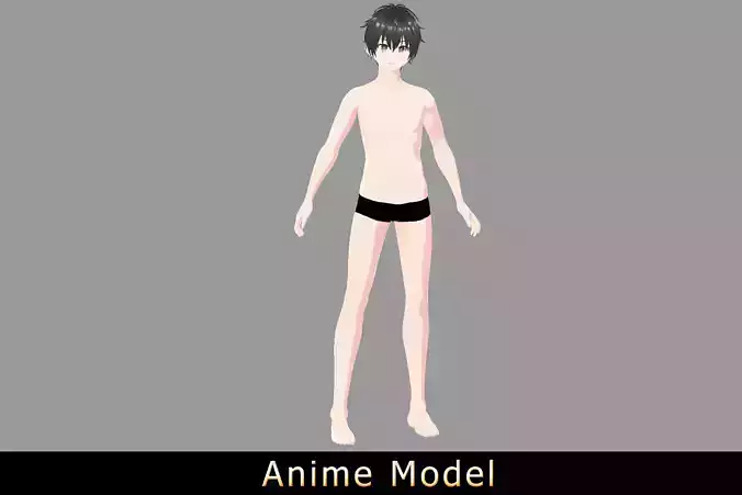 Anime Character - Basic Male