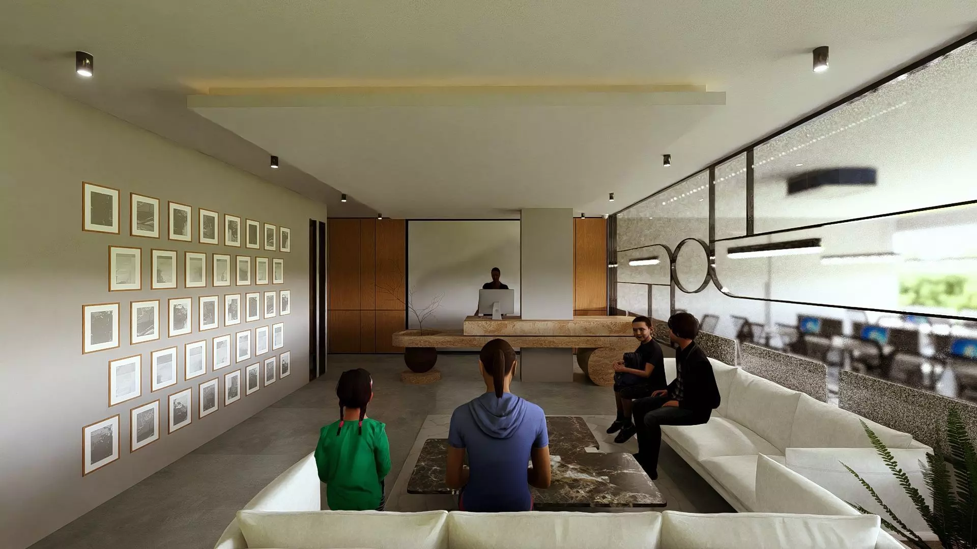 Coaching Center 3D model