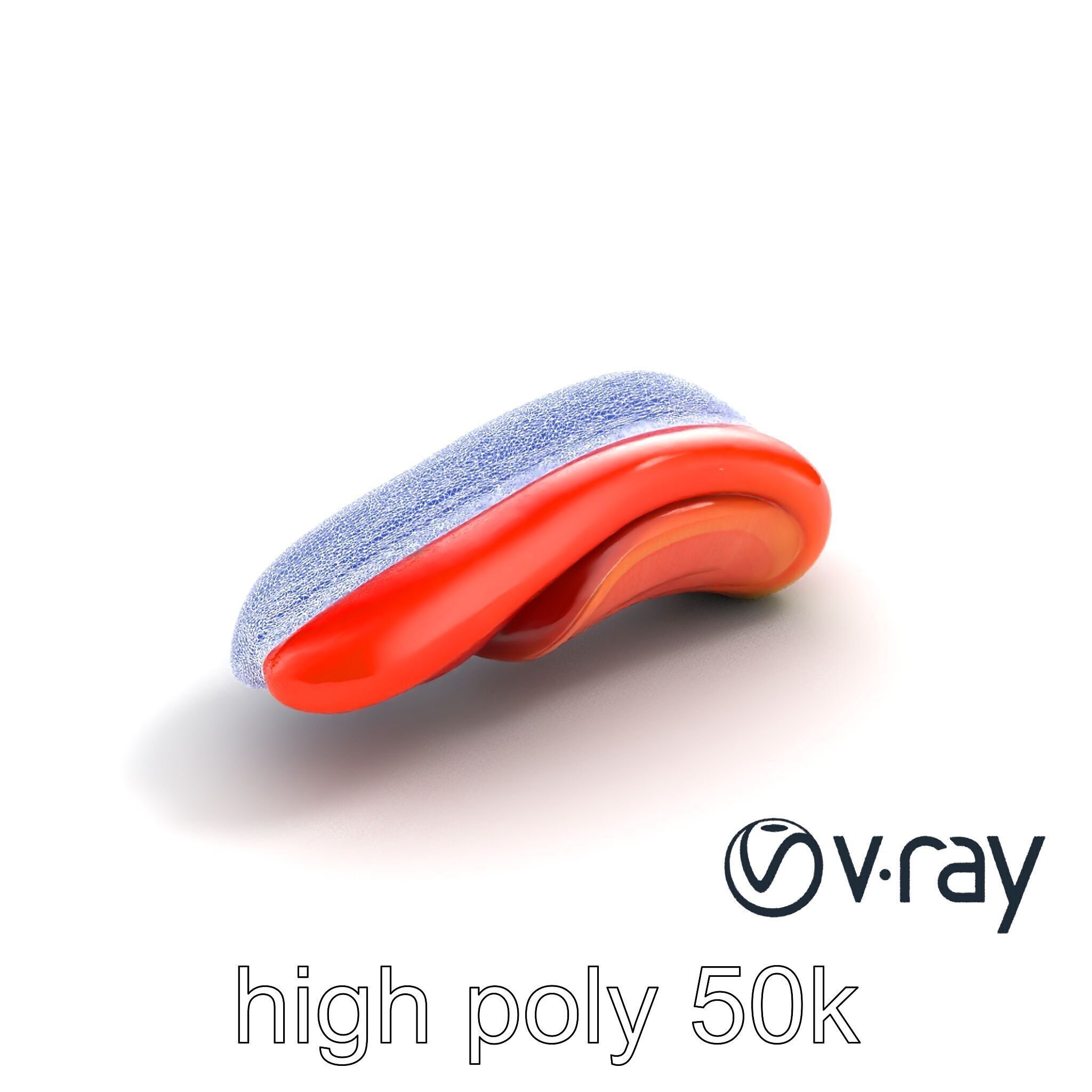 Anatomical Tongue 3D model pack with realistic texture Low-poly 3D model_21