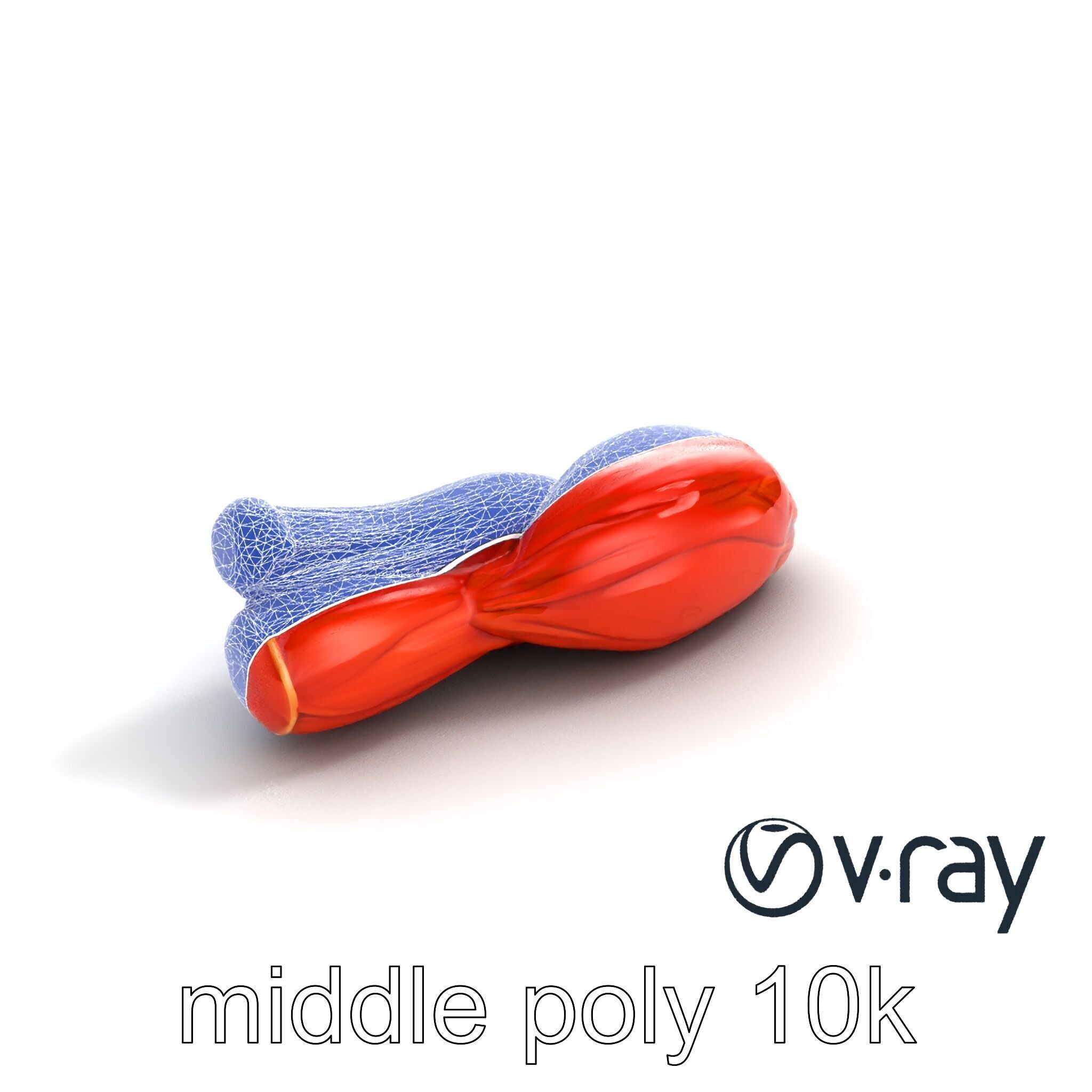 Anatomical Muscle Fiber Structure model pack Low-poly 3D model_24
