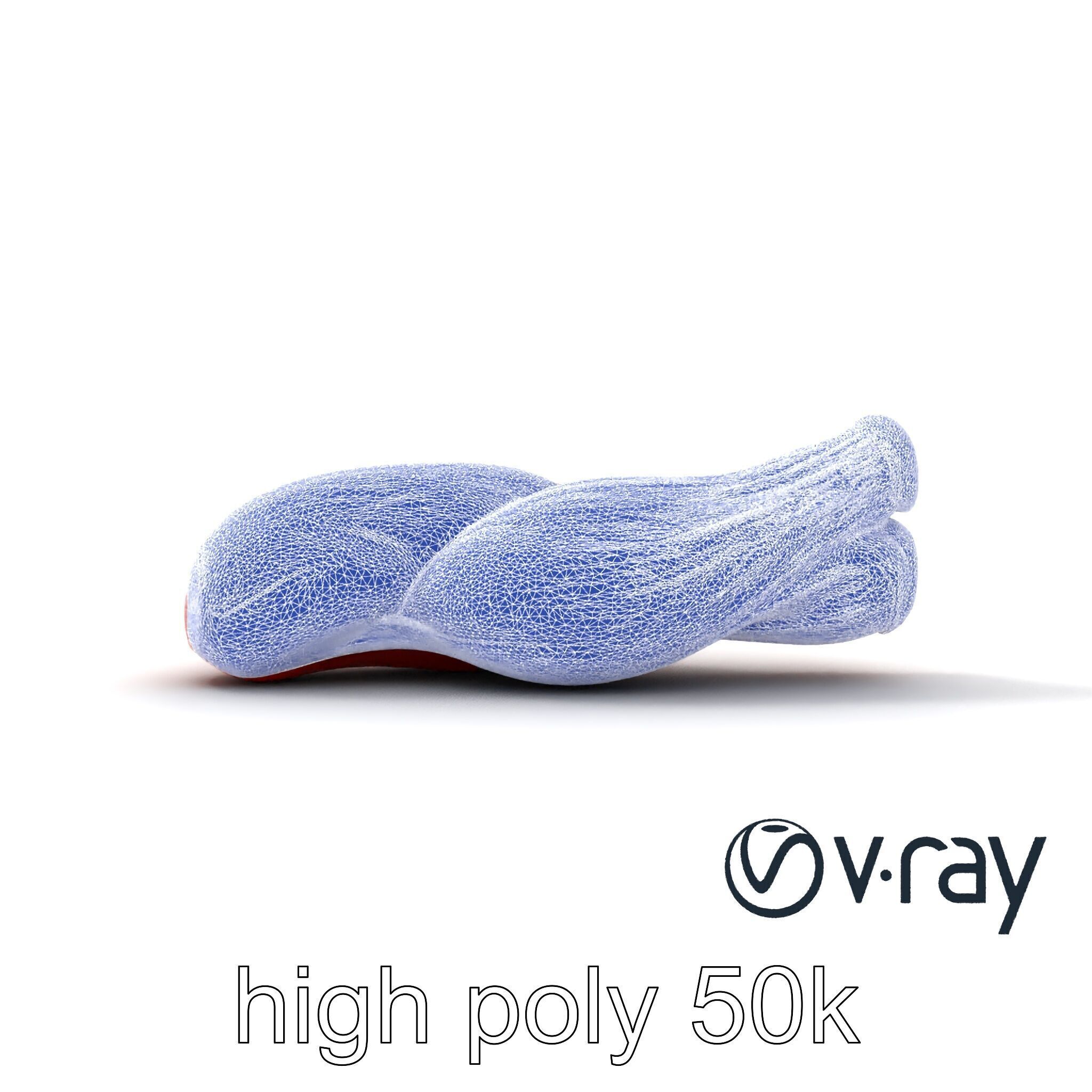Anatomical Muscle Fiber Structure model pack Low-poly 3D model_31