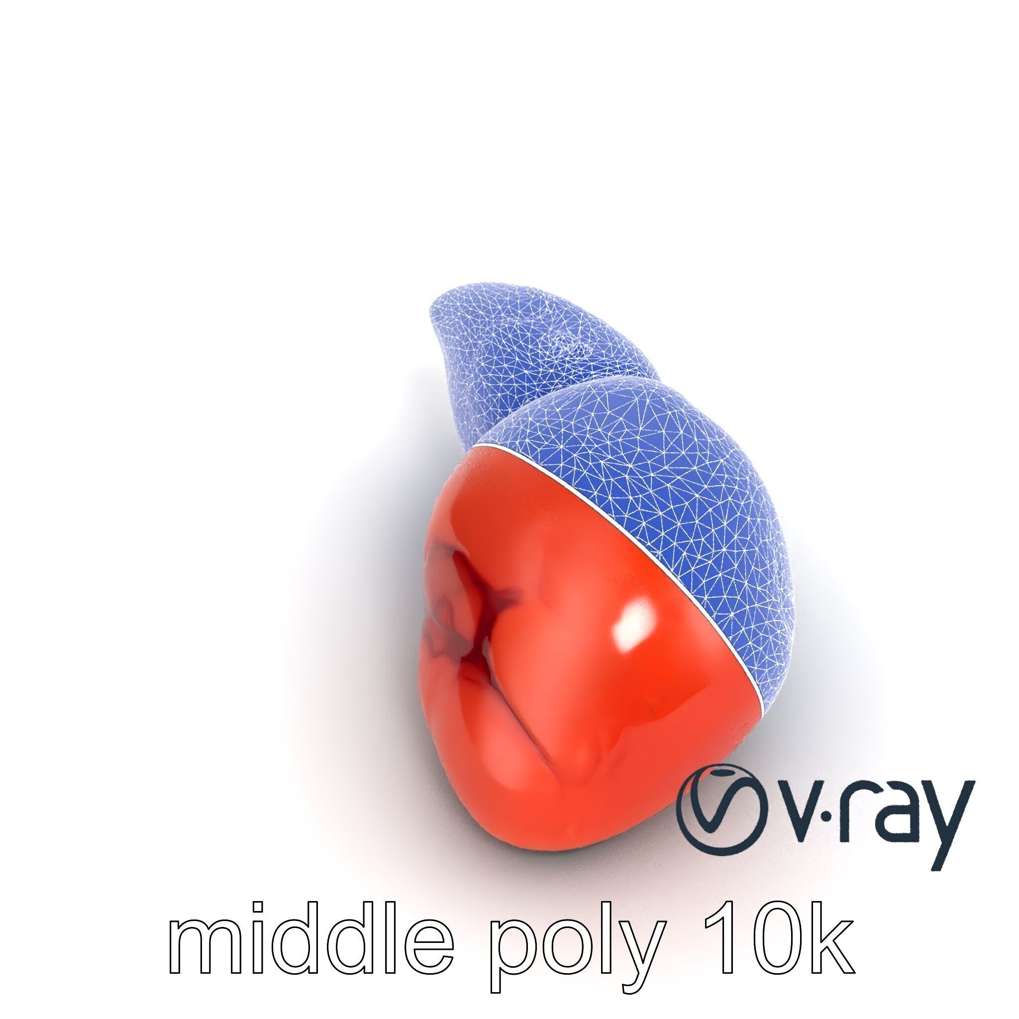 Human Liver with Vessels Anatomical Model Pack Low-poly 3D model_30