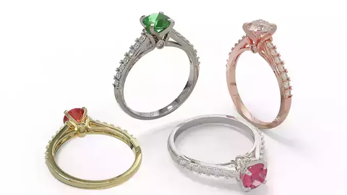 Diamond ring engagement 47322