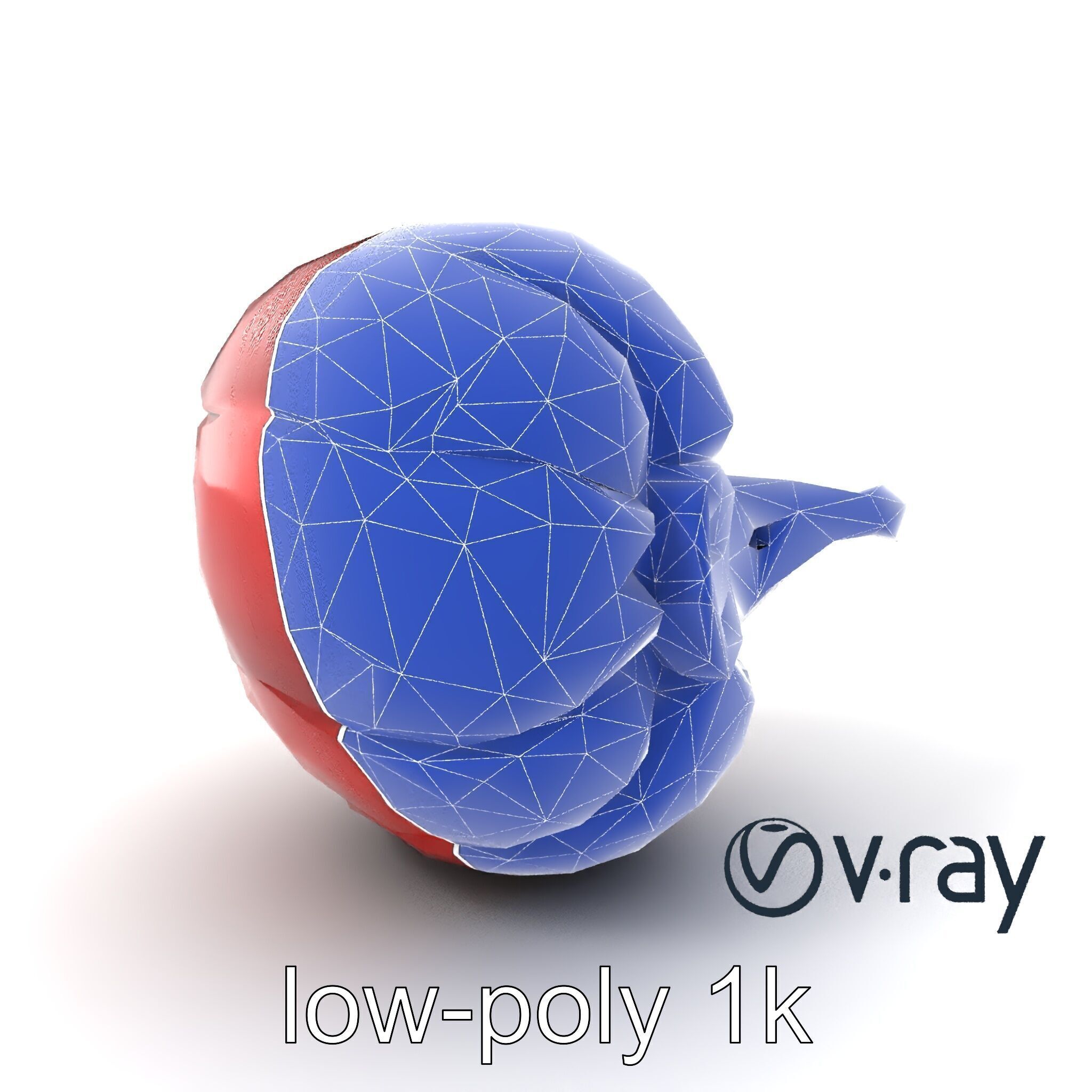 Realistic Human Kidney Anatomy model pack Low-poly 3D model_7