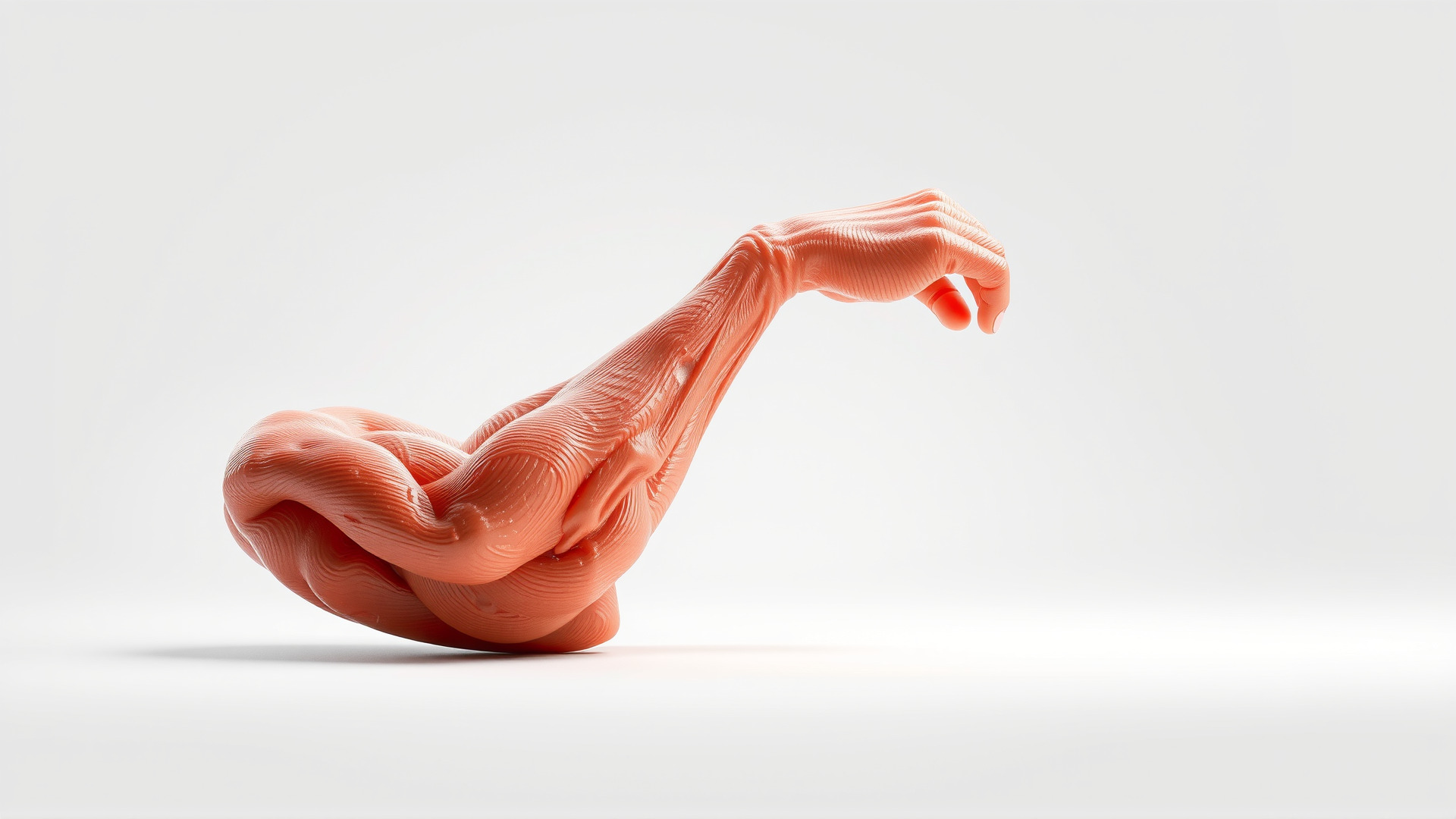 Surreal Muscle Fiber Dynamic Pose model pack Low-poly 3D model_4