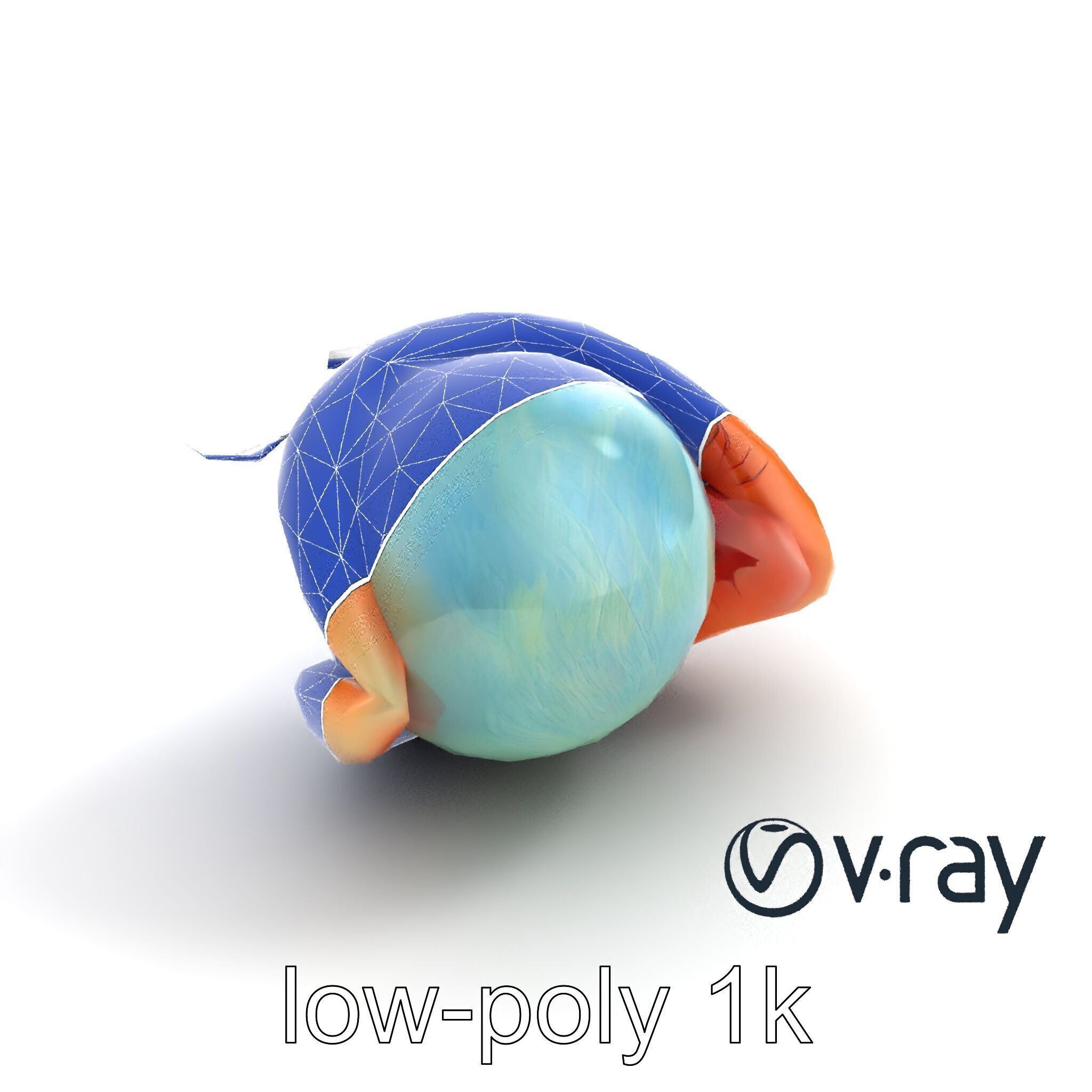 Realistic Human Eye Model Pack with Detailed Iris Low-poly 3D model_16