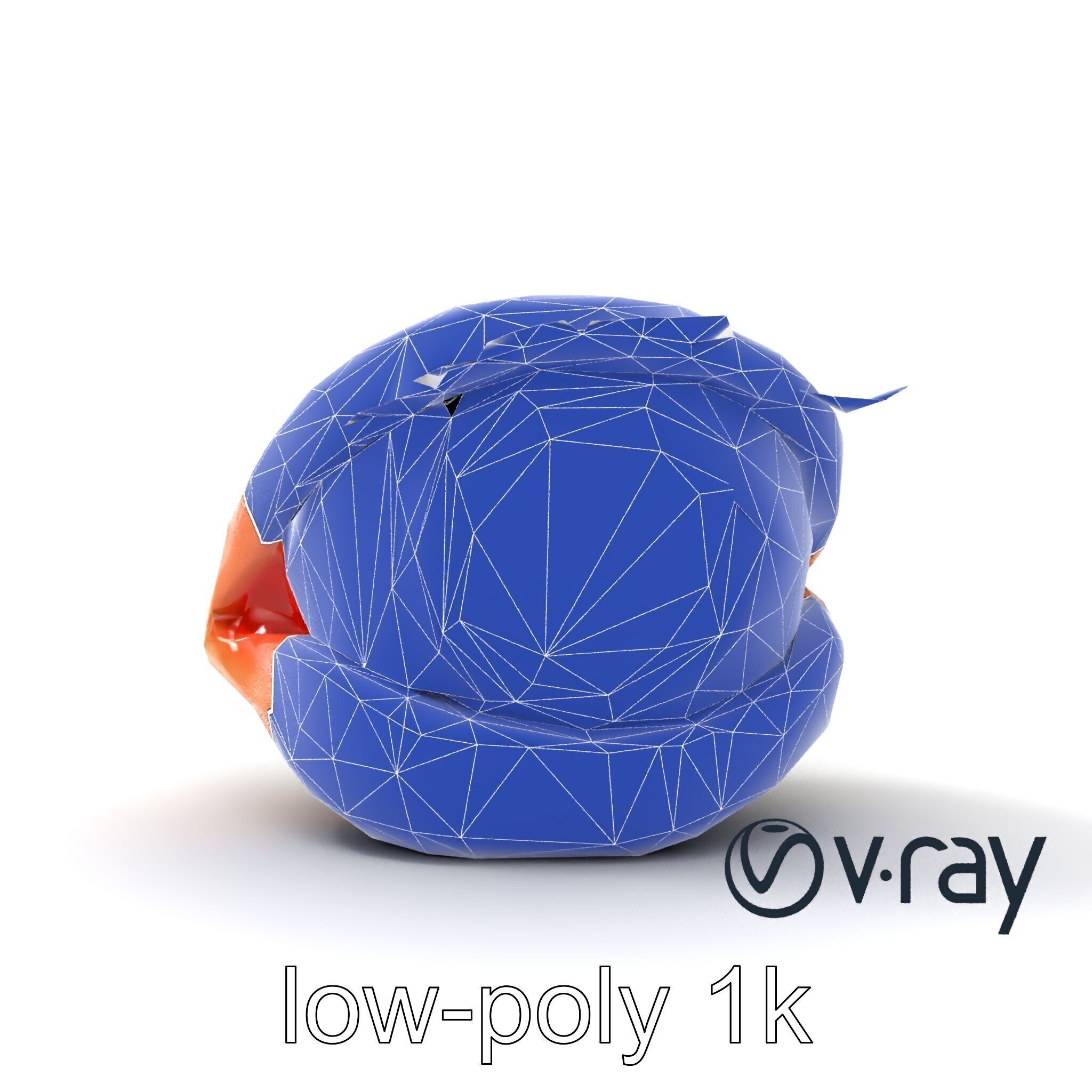 Realistic Human Eye Model Pack with Detailed Iris Low-poly 3D model_24