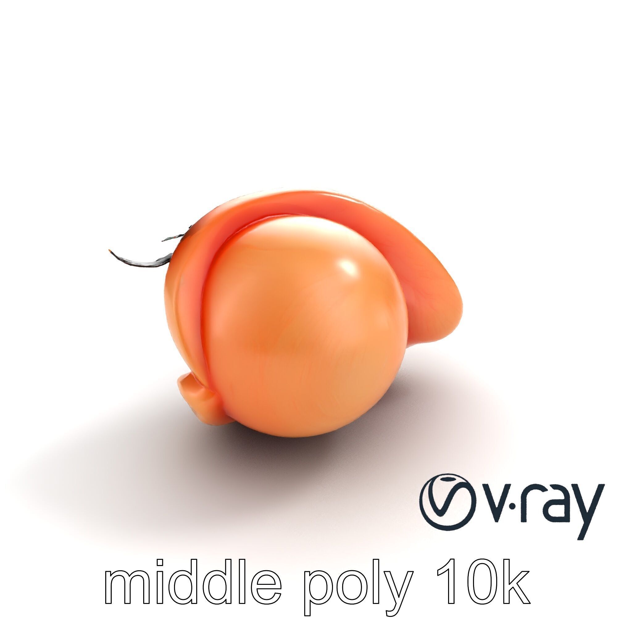 Realistic Human Eye Model Pack with Detailed Iris Low-poly 3D model_9