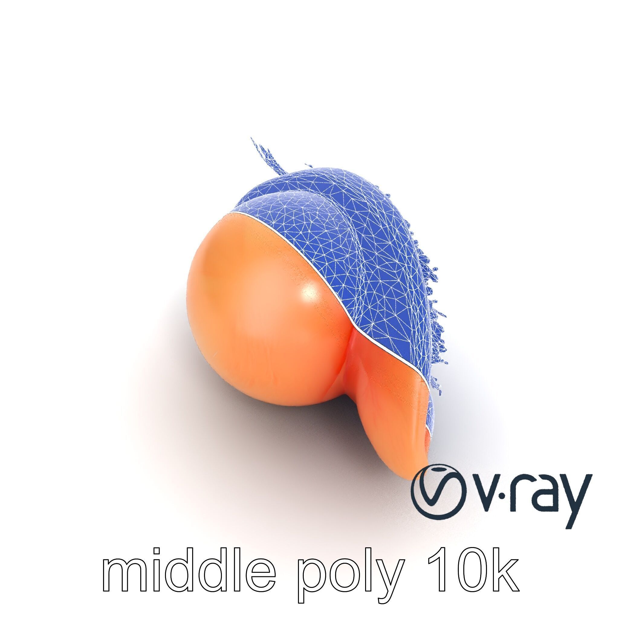 Realistic Human Eye Model Pack with Detailed Iris Low-poly 3D model_30