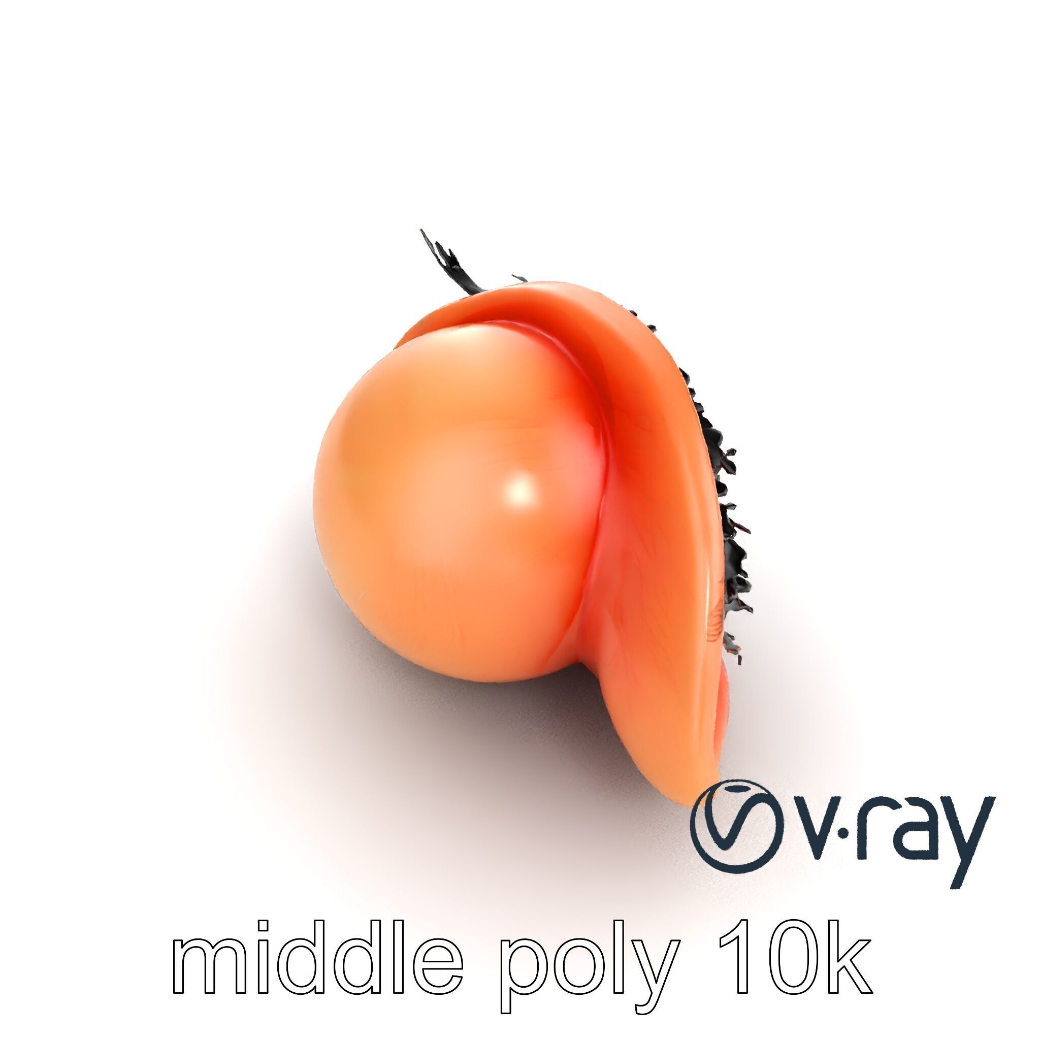 Realistic Human Eye Model Pack with Detailed Iris Low-poly 3D model_15