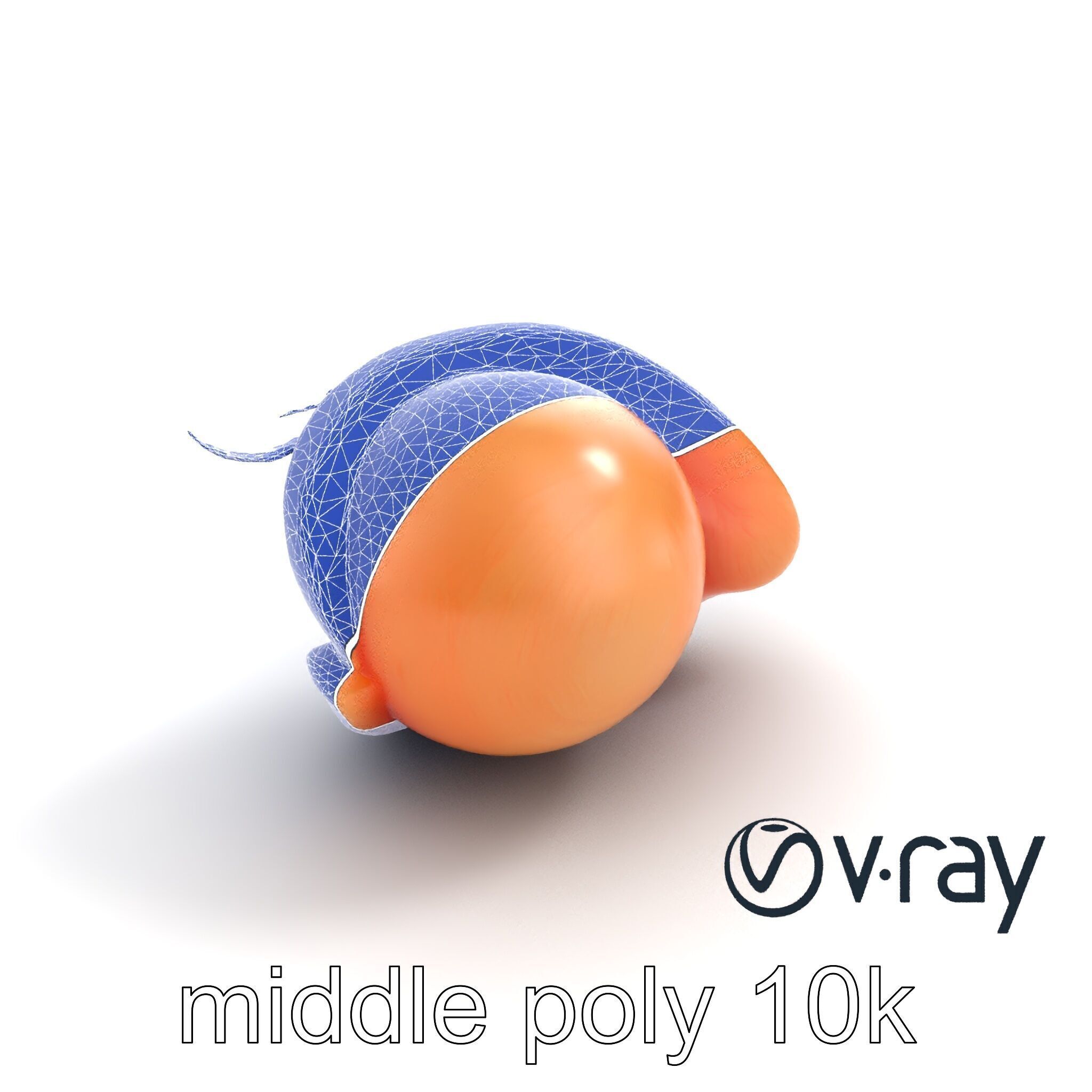 Realistic Human Eye Model Pack with Detailed Iris Low-poly 3D model_18