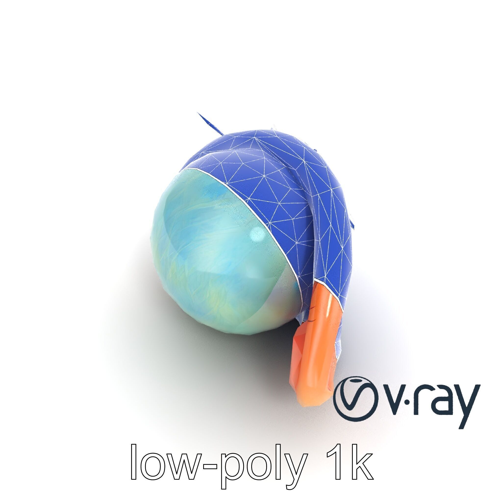 Realistic Human Eye Model Pack with Detailed Iris Low-poly 3D model_27