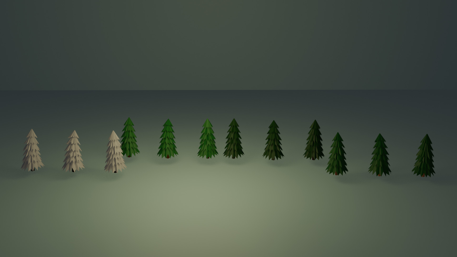 A large collection that consists of 124 objects Low-poly 3D model_9