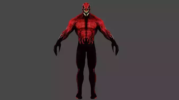 Toxin Low-poly 3D model