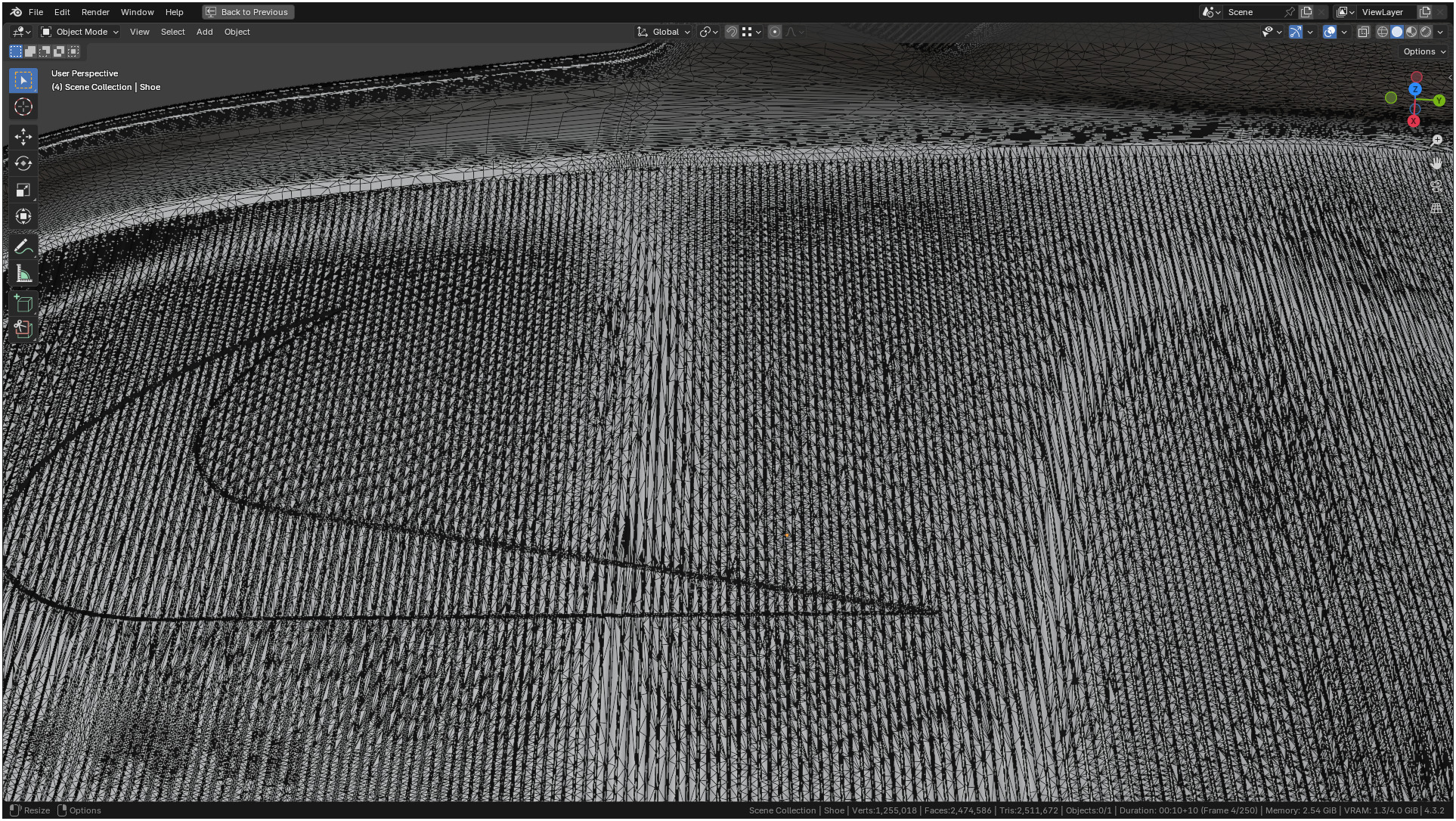 Printable Nike Calm Mule Shoe 3D print model_47