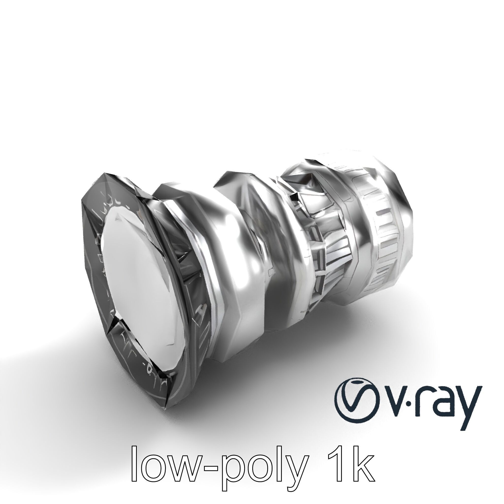 Rotary Engine Triangular Rotor Mechanics model pack Low-poly 3D model_7