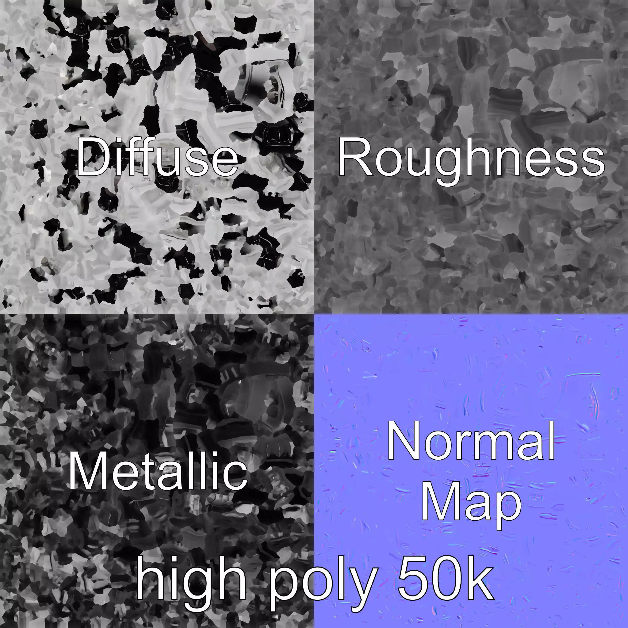 Rotary Engine Triangular Rotor Mechanics model pack Low-poly 3D model_0