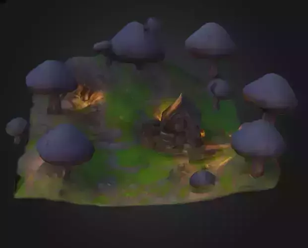 3D Cartoon Environment 