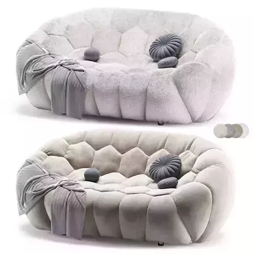 Boucle Brosen Sofa
