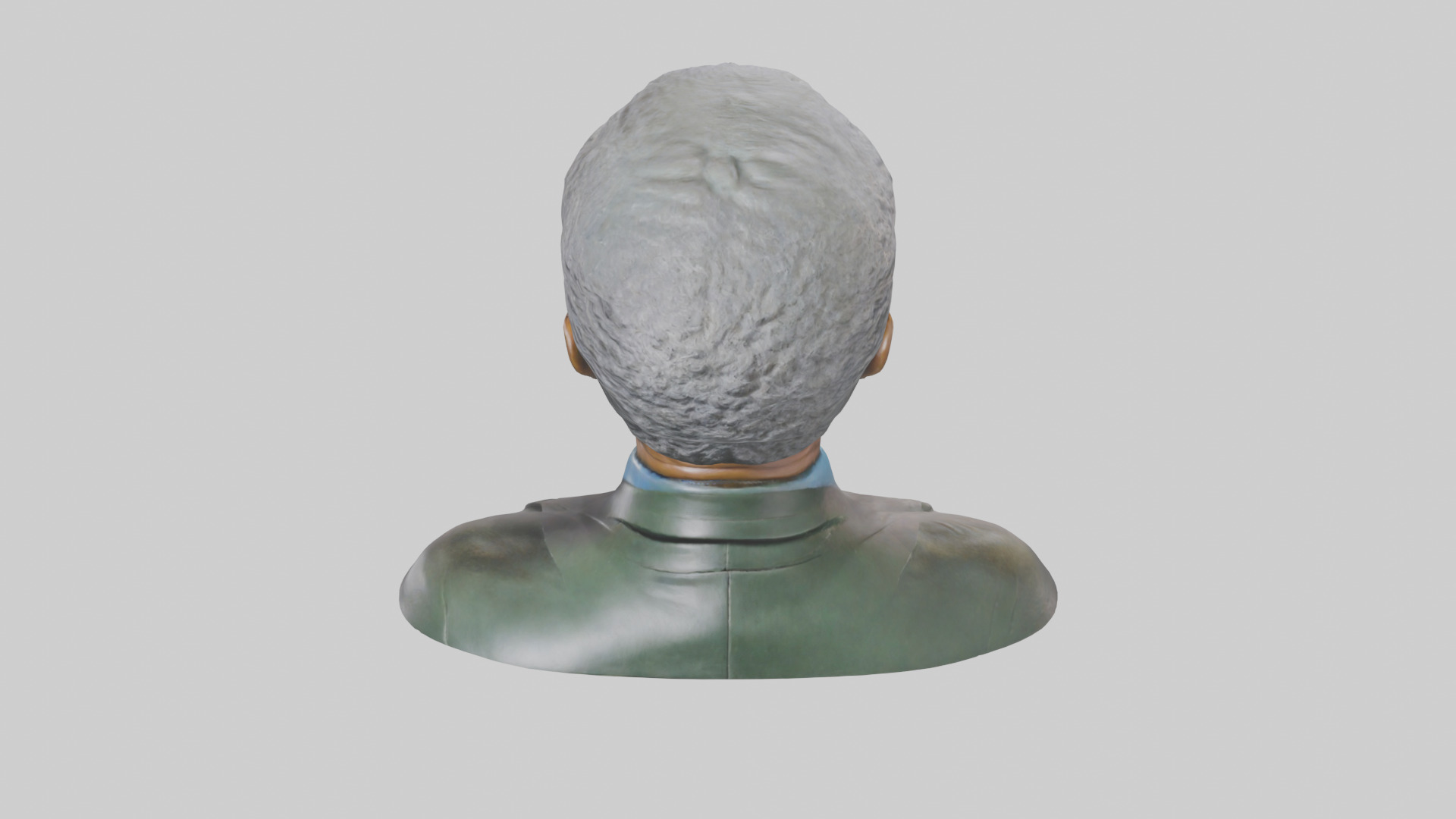 Morgan Freeman Statue Model 3D model_15