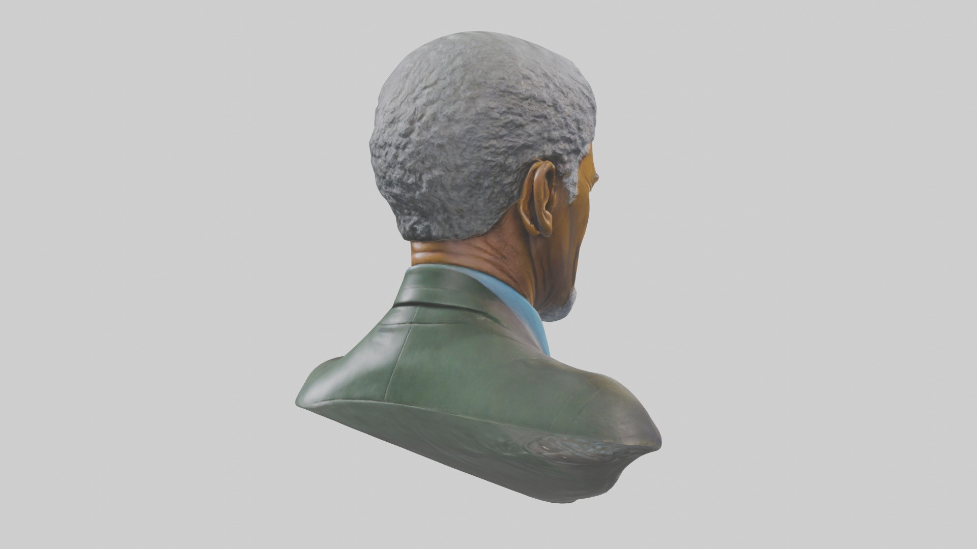 Morgan Freeman Statue Model 3D model_4