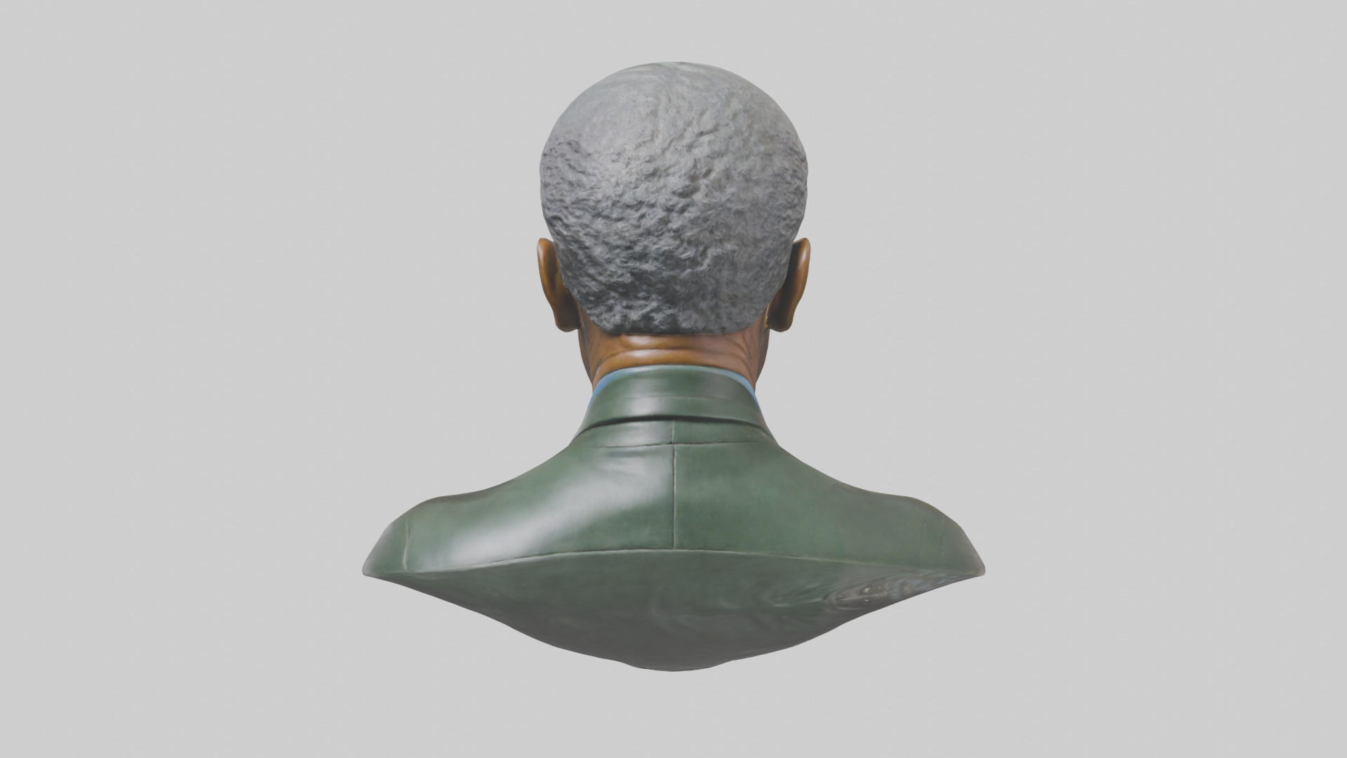 Morgan Freeman Statue Model 3D model_2