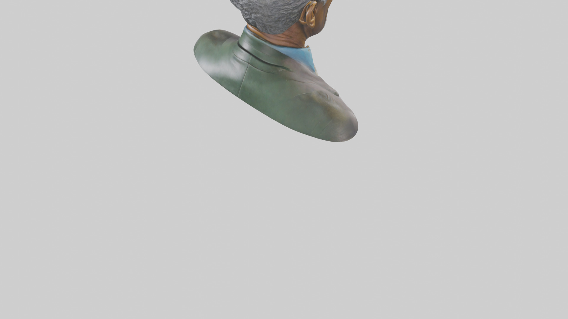 Morgan Freeman Statue Model 3D model_6
