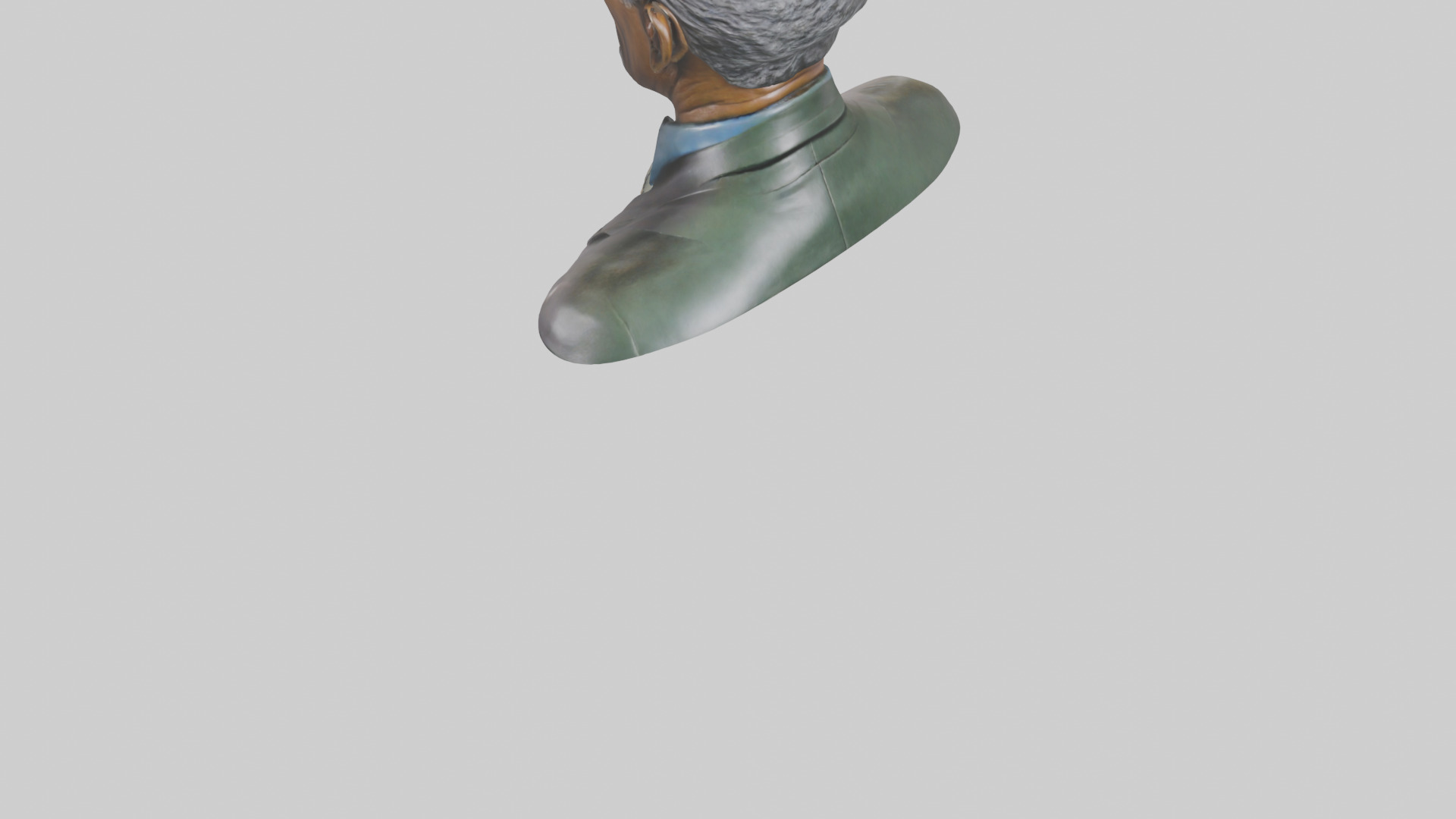 Morgan Freeman Statue Model 3D model_5