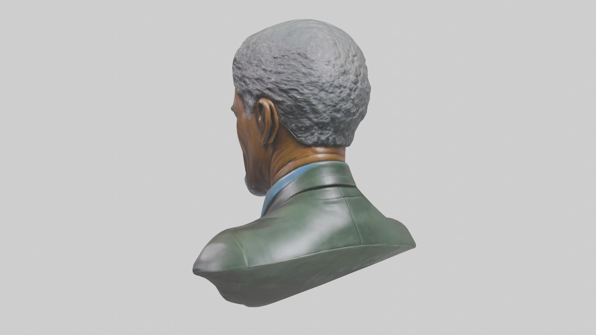 Morgan Freeman Statue Model 3D model_3